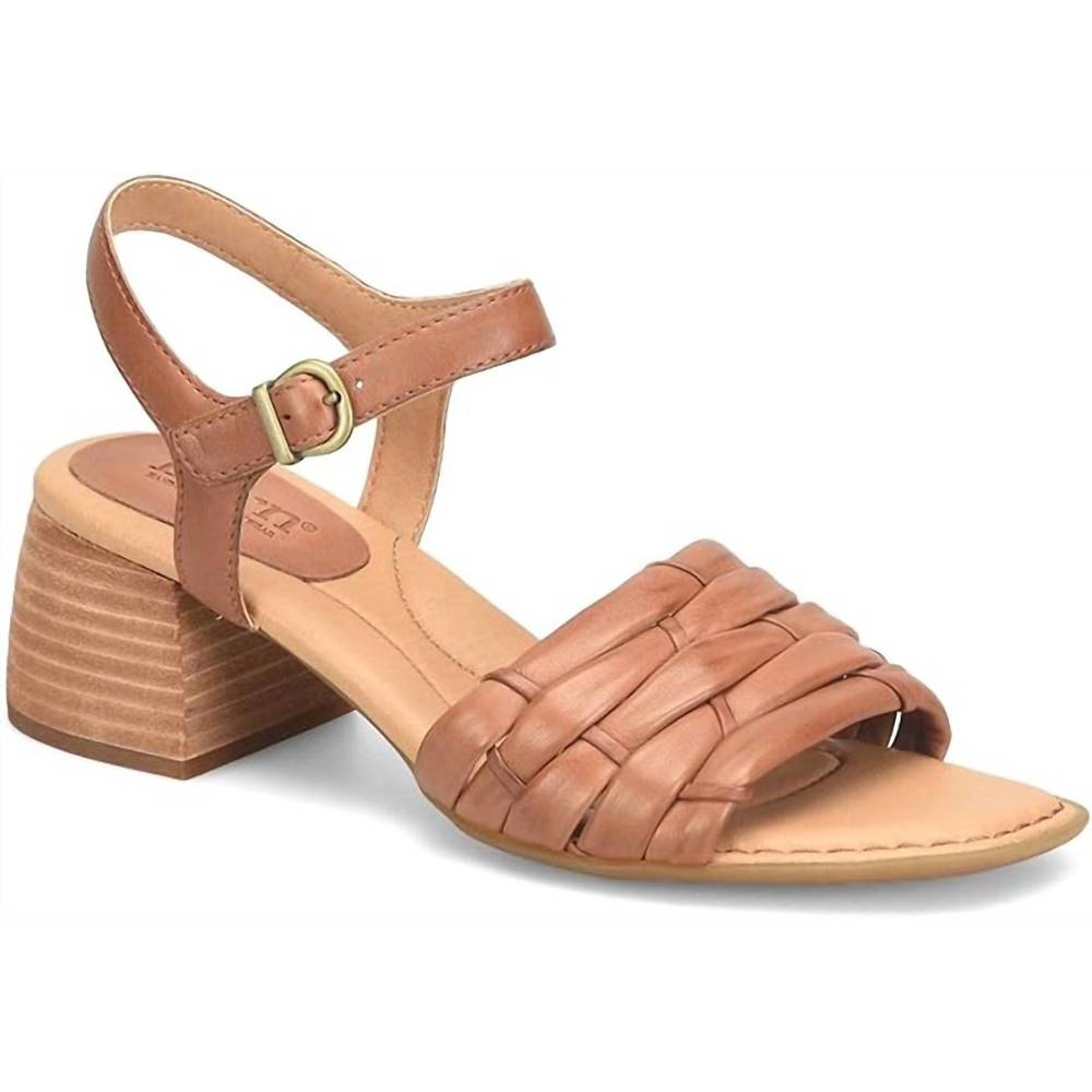 NEW BORN women's shonie sandals in brown
